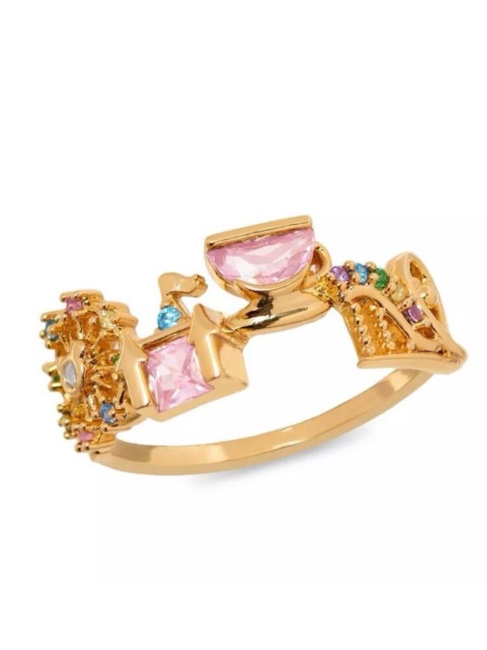 Disneyland Icons Ring by Girls Crew Size 10
